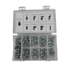 100-Piece SAE Grease Fitting Assortment Kit
