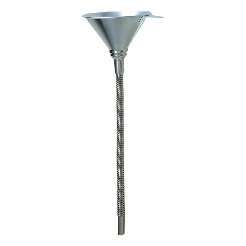 Metal Funnel with Long Flexible Spout