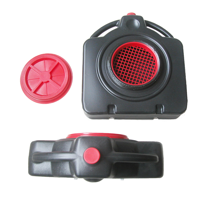 15-Quart Oil Drain Pan with Strainer and Wheels