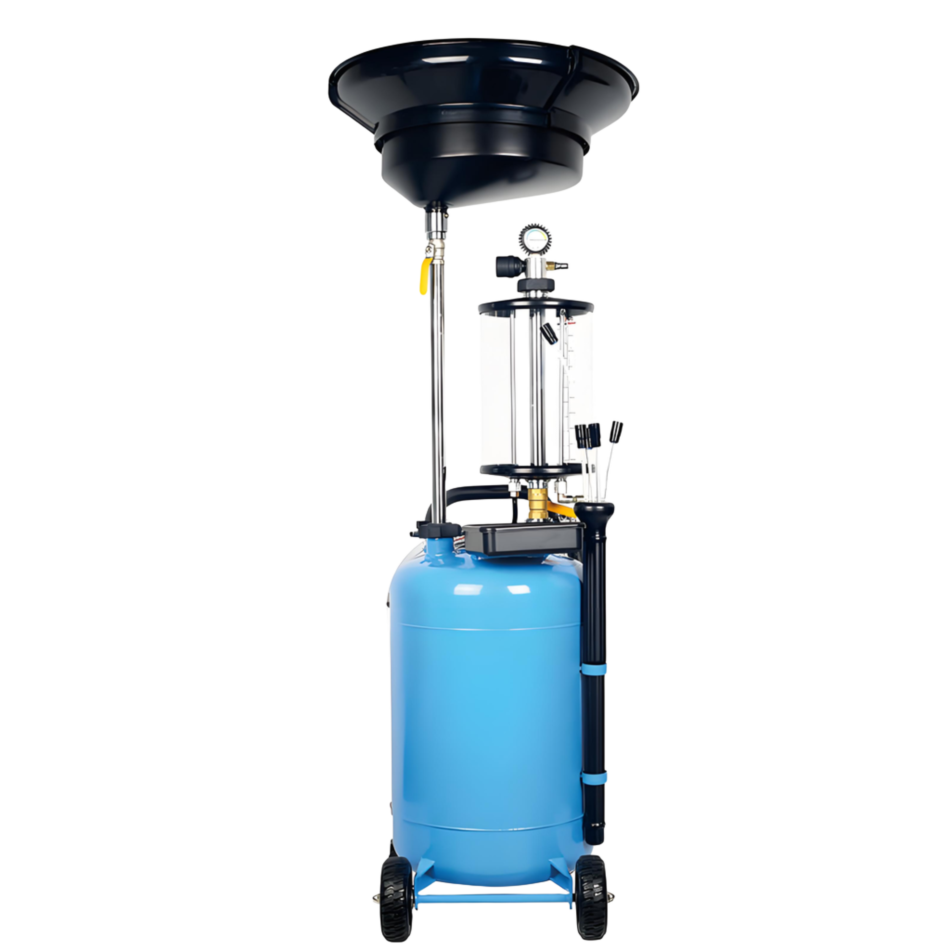 70/85L- Pneumatic Oil Drainer & Extractor with Glass Measuring Cup