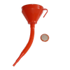 Plastic Funnel with Flexible Spout And Filter 