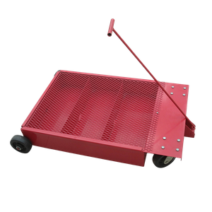 18-Gallon Low Profile Portable Waste Oil Drain Cart for Truck