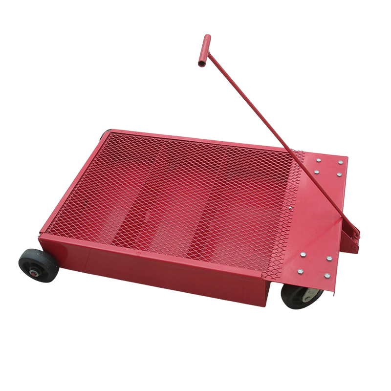 18-Gallon Low Profile Portable Waste Oil Drain Cart for Truck