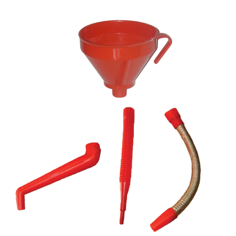 Plastic Funnel with Flexible Spout And Filter 