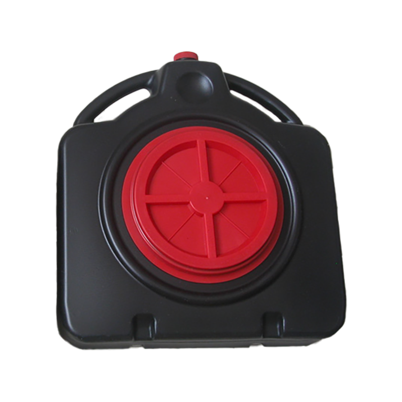 15-Quart Oil Drain Pan with Strainer and Wheels