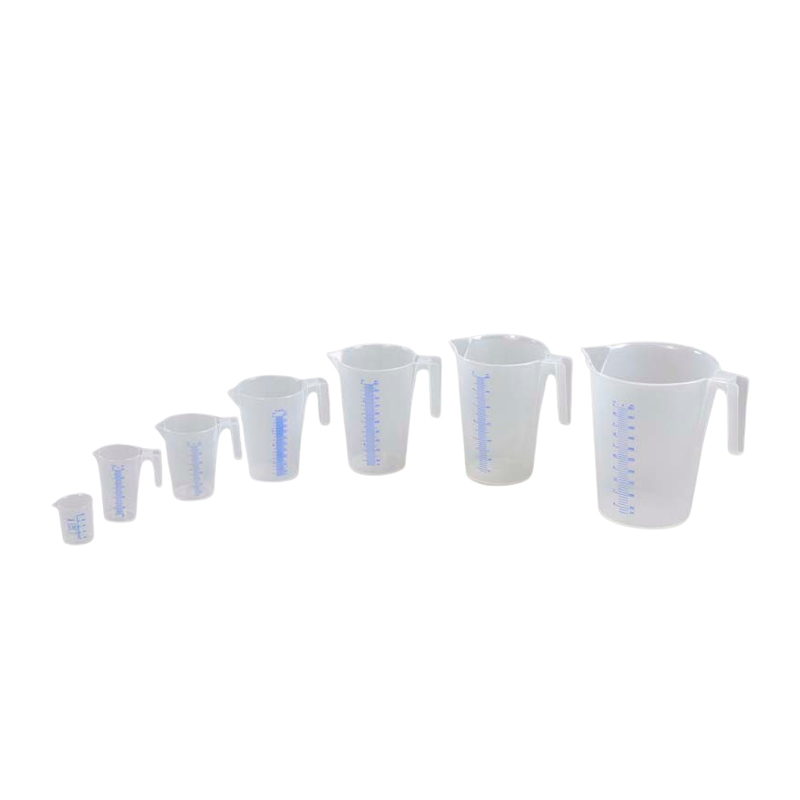 Measuring Cup- 0.1L, 0.25L, 0.5L, 1L, 2L, 3L, 5L