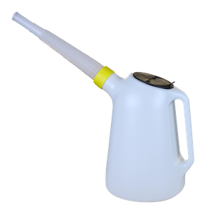 Oil Measuring Jug with Hinged Lid- 1L, 2L, 3L, 4L, 5L, 6L, 8L