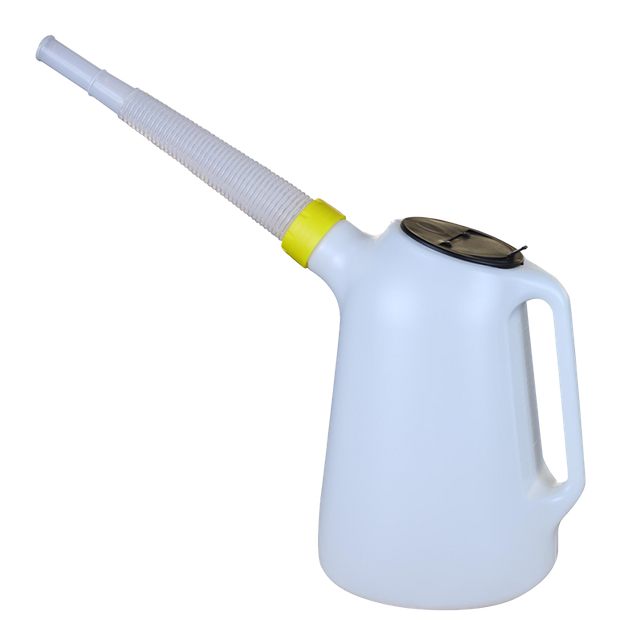 Oil Measuring Jug with Hinged Lid- 1L, 2L, 3L, 4L, 5L, 6L, 8L